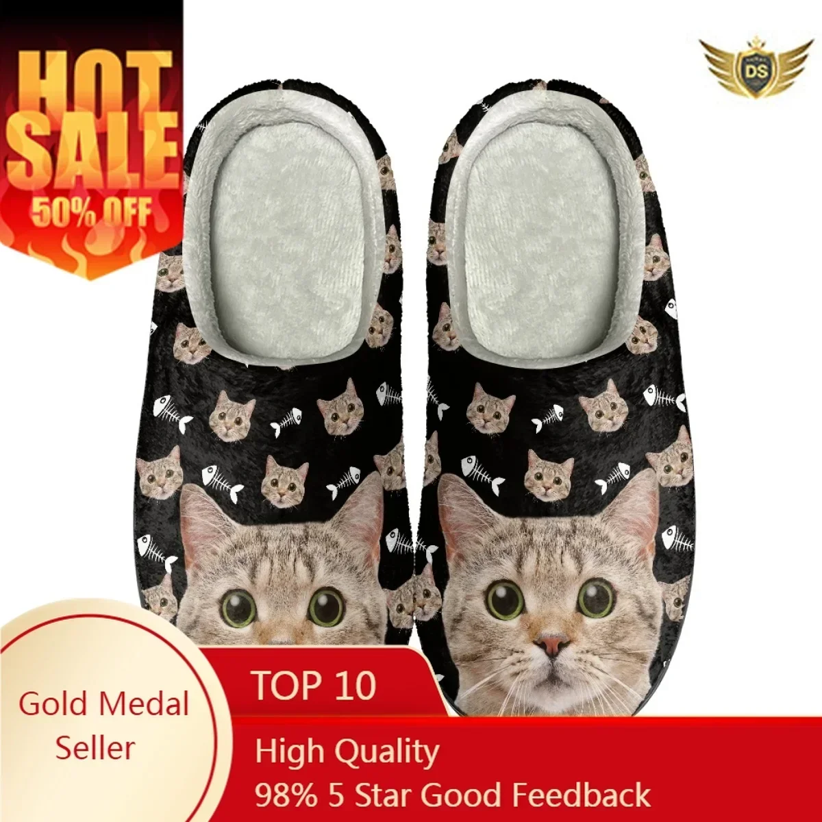 Fashin Cat Design Women Flats Slippers House Non-slip Cotton Slipper Drop Ship Winter Indoor Comfort Floor Shoes Zapatos Planos
Fashin Cat Design Women Flats Slippers House Non-slip Cotton Slipper Drop Ship Winter Indoor Comfort Floor Shoes Zapatos Planos