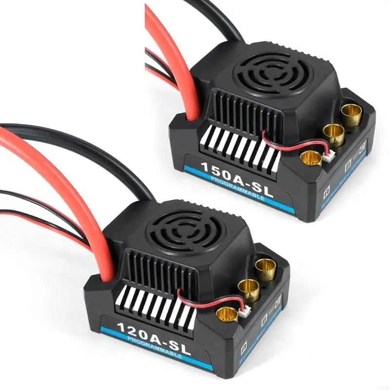 634F Durable Electronic Speed Controller 120A/150A for 1/8 Remote Control Toy Accs
634F Durable Electronic Speed Controller 120A/150A for 1/8 Remote Control Toy Accs