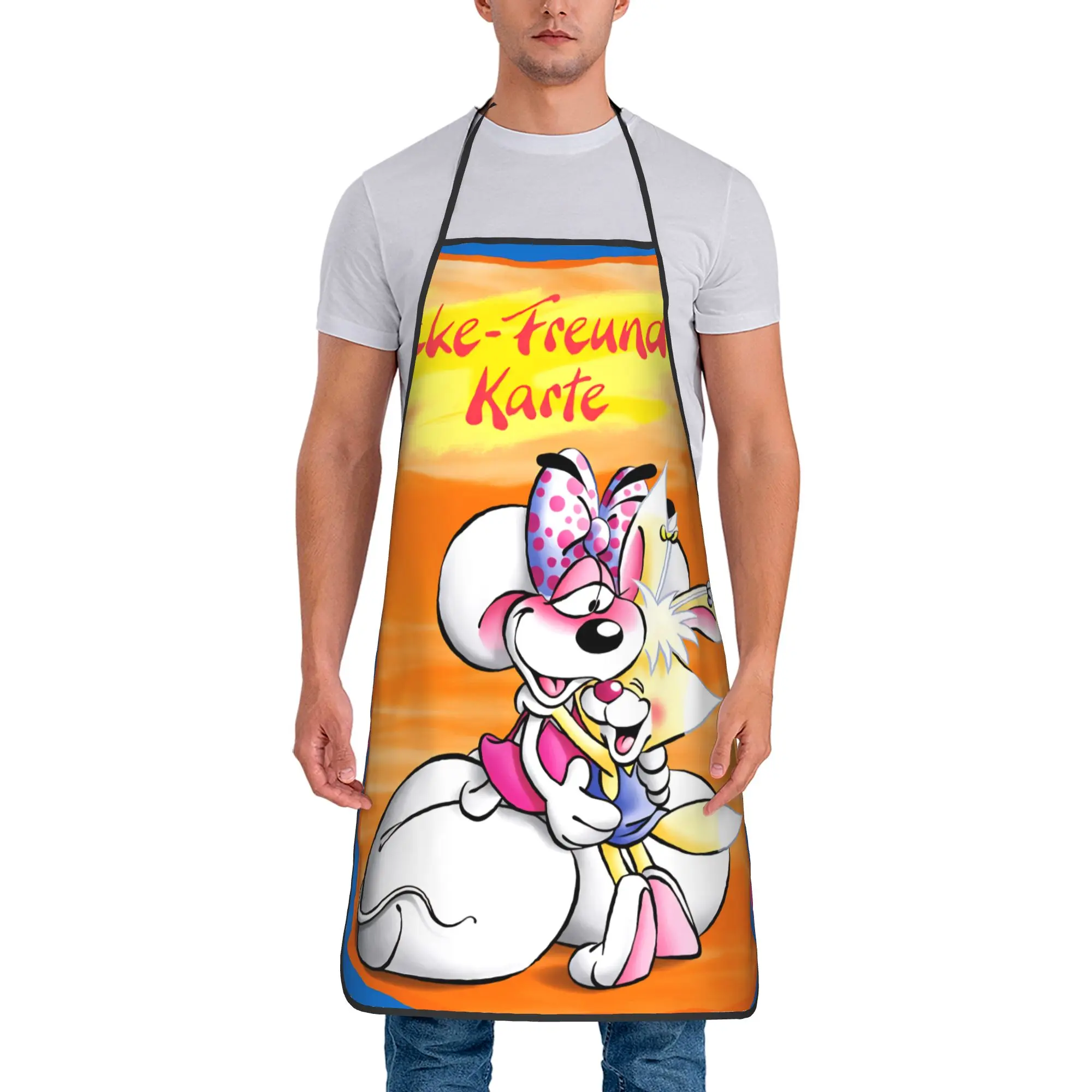 Christmas Diddl Apron Adult Work Kitchen Accessories Cooking Cute Aprons without Pocket
Christmas Diddl Apron Adult Work Kitchen Accessories Cooking Cute Aprons without Pocket