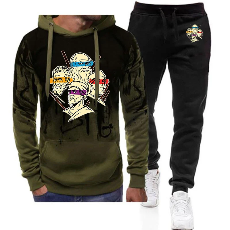 Art Ninja funny gradient collection for men is suitable for spring and autumn, providing fashionable and comfortable wear hoodie
Art Ninja funny gradient collection for men is suitable for spring and autumn, providing fashionable and comfortable wear hoodie