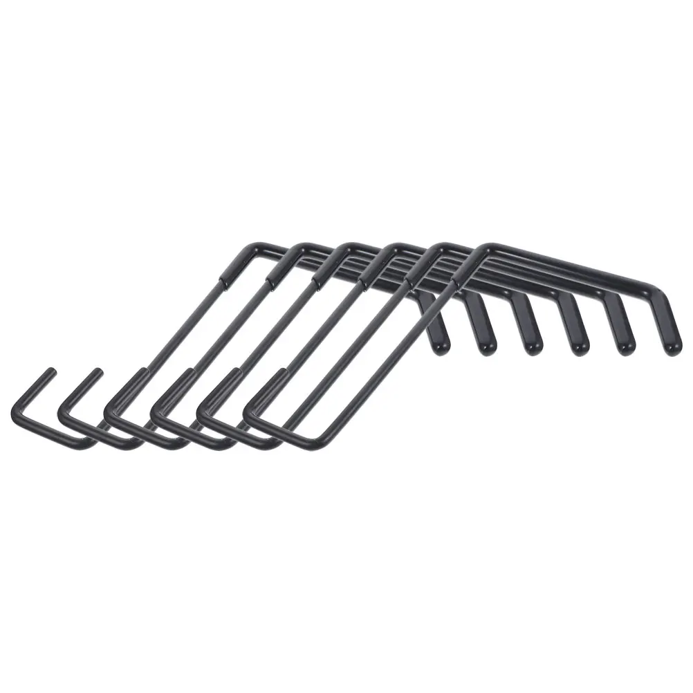 6pcs Heavy Garage Wall Hooks Storage Hooks Wall Mounted Garage PVC Black Tool Organizer Garden Shed Workshop
6pcs Heavy Garage Wall Hooks Storage Hooks Wall Mounted Garage PVC Black Tool Organizer Garden Shed Workshop