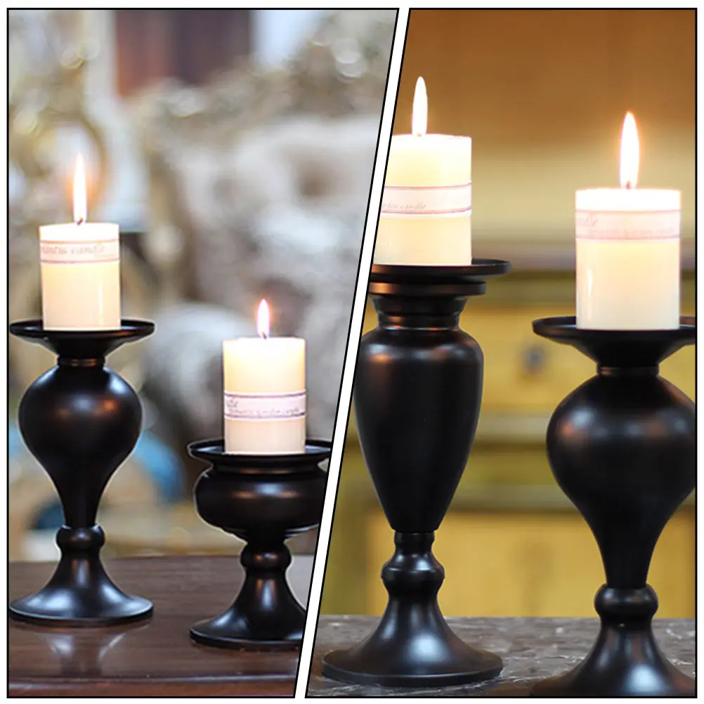 Iron Art Candlestick Nordic Style Candleholder Tealight Stand Black Decor Bracket Pillar Candles Home Party Bedroom Living Room
Iron Art Candlestick Nordic Style Candleholder Tealight Stand Black Decor Bracket Pillar Candles Home Party Bedroom Living Room