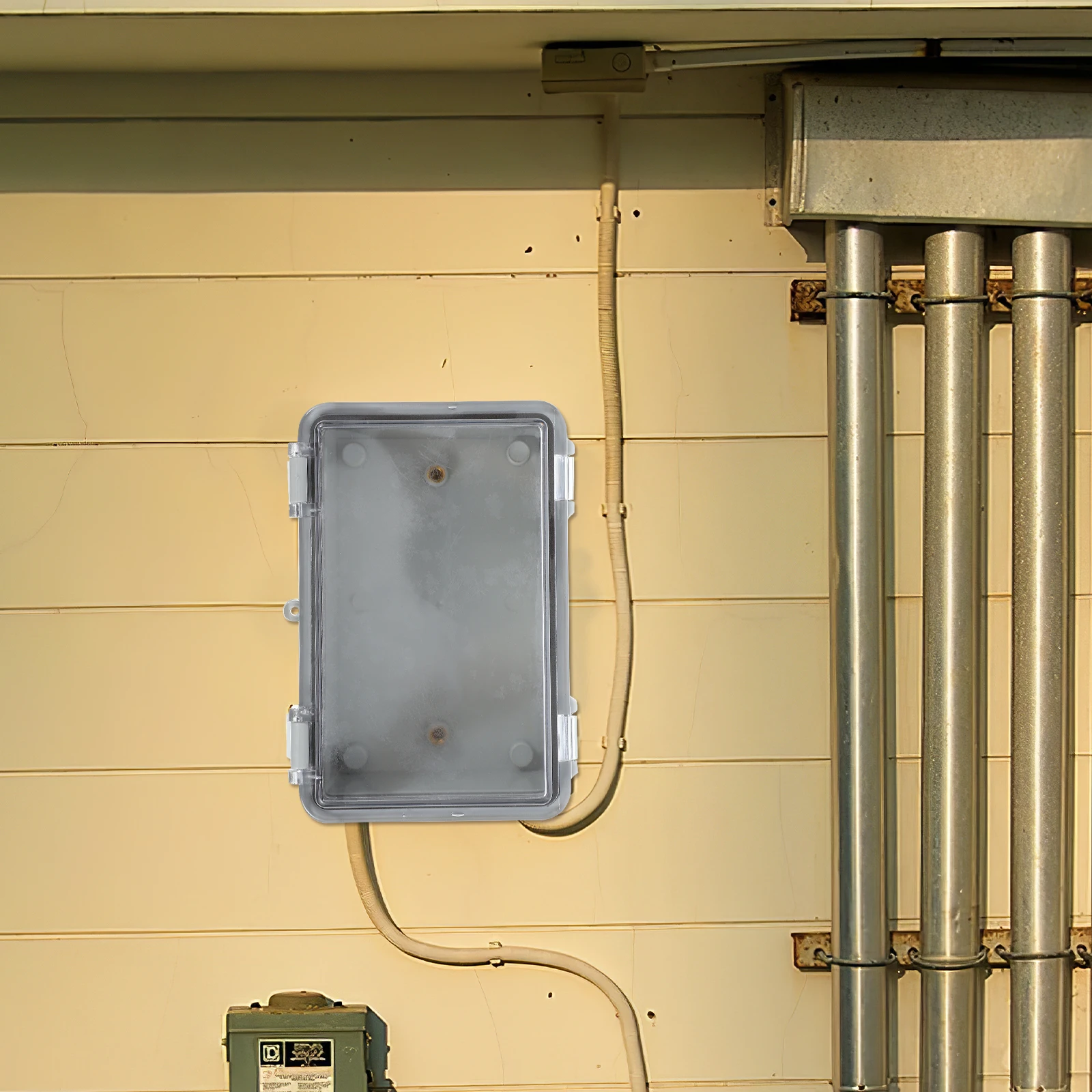 Waterproof Junction Box 150x100x70mm Transparent ABS Plastic Outdoor Electrical Box for Cable Lighting Project
Waterproof Junction Box 150x100x70mm Transparent ABS Plastic Outdoor Electrical Box for Cable Lighting Project