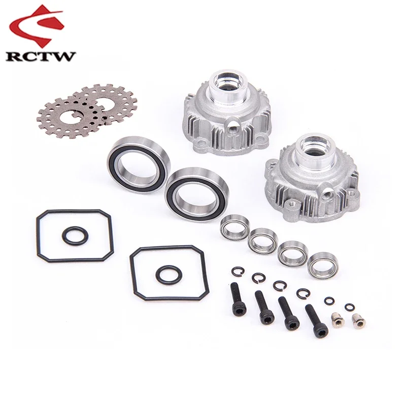 Alloy Differential Housing Kit for 1/5 Scale HPI ROFUN KING MOTOR ROVAN BAJA 5B 5T 5SC SS TRUCK RC CAR PARTS
Alloy Differential Housing Kit for 1/5 Scale HPI ROFUN KING MOTOR ROVAN BAJA 5B 5T 5SC SS TRUCK RC CAR PARTS
