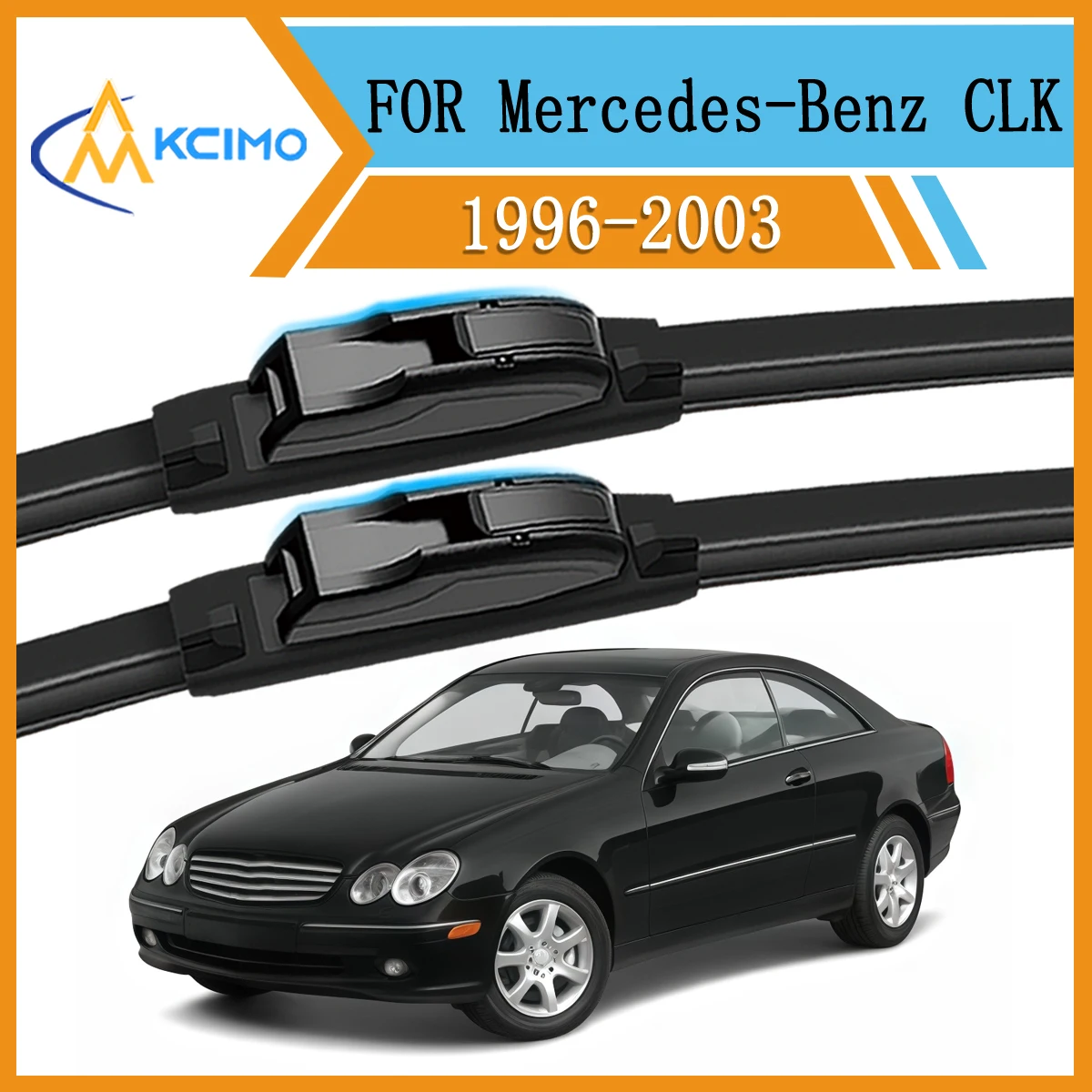 Windshield Wiper Set Direct Replacement For Mercedes-Benz CLK-Class C208/A208 1996-2003 Excit Fit Car Wiper Blades Pair of 2
Windshield Wiper Set Direct Replacement For Mercedes-Benz CLK-Class C208/A208 1996-2003 Excit Fit Car Wiper Blades Pair of 2