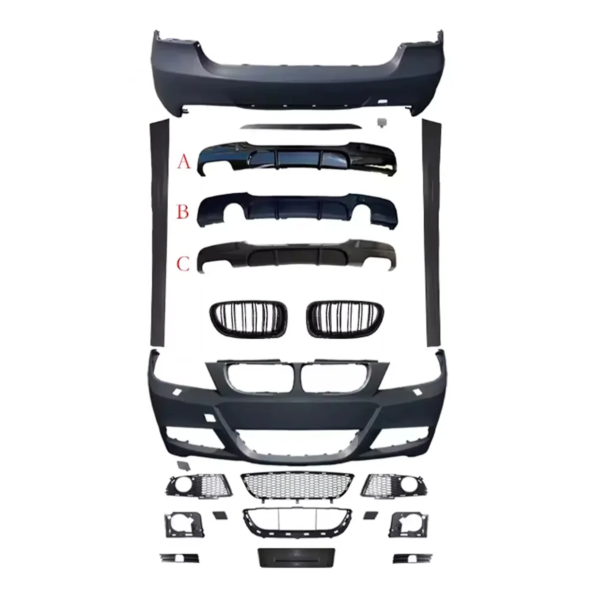 New Body Kit For BMW 3 Series E90 Modified To Styles Body Kits Front And Rear Bumpers 1:1 Design Car Accessories
New Body Kit For BMW 3 Series E90 Modified To Styles Body Kits Front And Rear Bumpers 1:1 Design Car Accessories