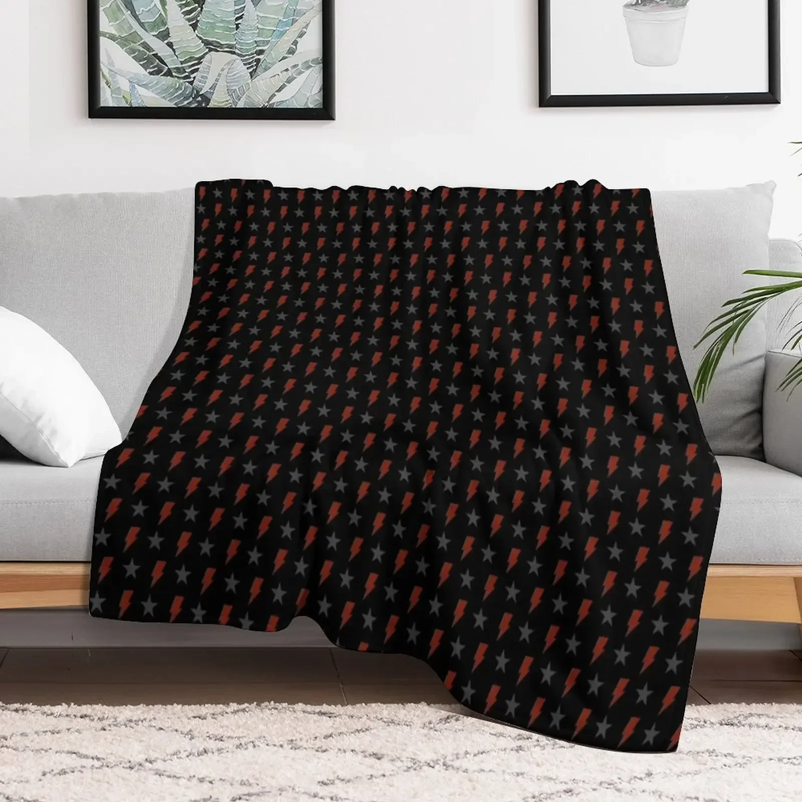 Red Bolt and Blackstar on Black Bowie Pattern Throw Blanket Bed Beautifuls Comforter Blankets
Red Bolt and Blackstar on Black Bowie Pattern Throw Blanket Bed Beautifuls Comforter Blankets