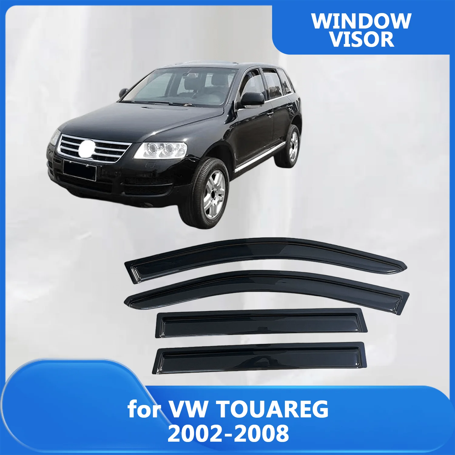 Window Visor for VW TOUAREG 2002 2003 2004 2005 2006 2007 2008 Wind Deflectors Rain Guards Door Visor Vent
Window Visor for VW TOUAREG 2002 2003 2004 2005 2006 2007 2008 Wind Deflectors Rain Guards Door Visor Vent