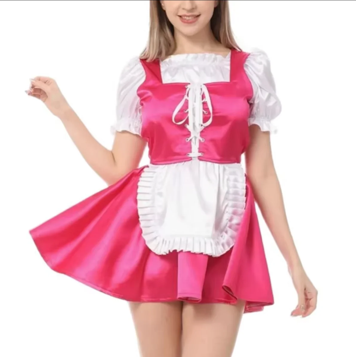 CFrench Sexy Adult Customized Fetishist Crossdressing Sissy Smooth Satin Chest Tie Tight Decorative Dress
CFrench Sexy Adult Customized Fetishist Crossdressing Sissy Smooth Satin Chest Tie Tight Decorative Dress