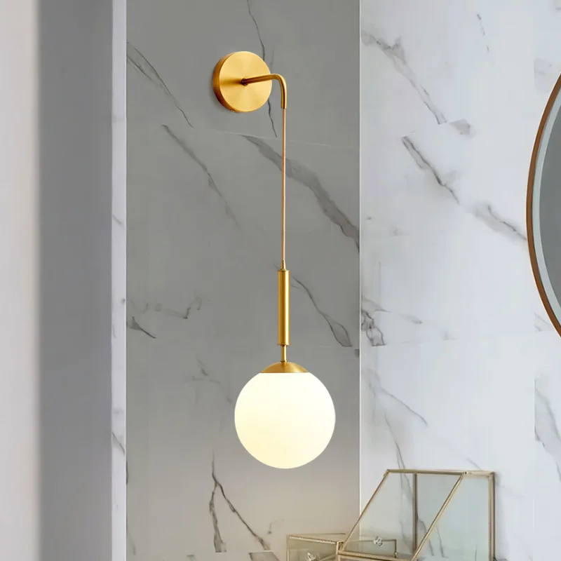 Instagram restaurant bedroom bedside mirror front lamp Nordic personalized design minimalist LED indoor background wall
Instagram restaurant bedroom bedside mirror front lamp Nordic personalized design minimalist LED indoor background wall