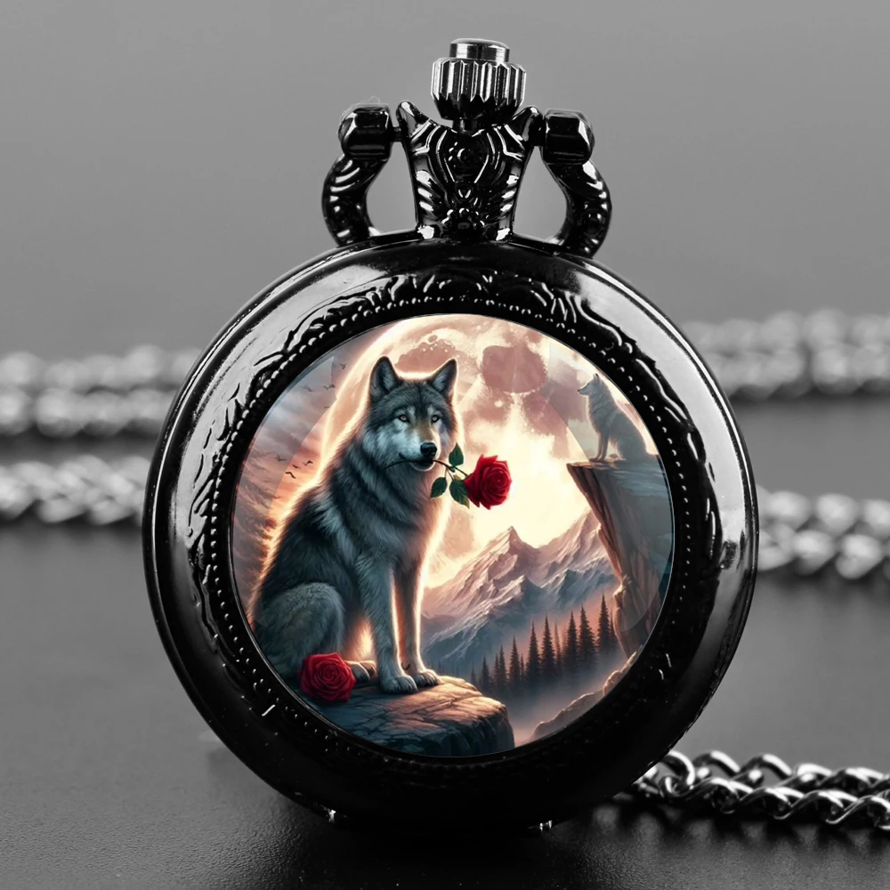 Кварцевые карманные часы с дизайном Cool Rose Wolf, подарки для женщин и мужчин, уникальные часы-кулон, ожерелье, ювелирные изделия, подарки на день рождения
Кварцевые карманные часы с дизайном Cool Rose Wolf, подарки для женщин и мужчин, уникальные часы-кулон, ожерелье, ювелирные изделия, подарки на день рождения
