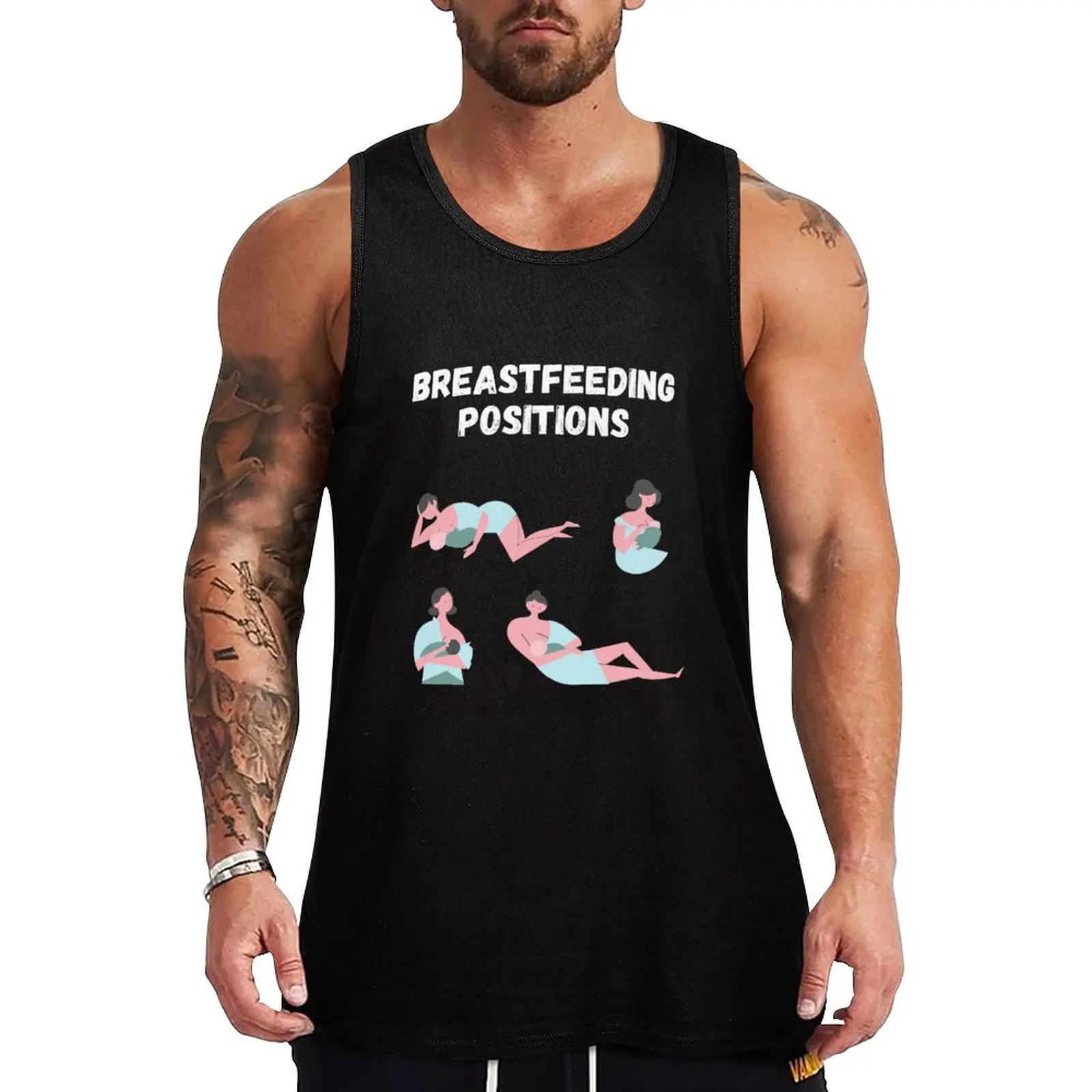 Breastfeeding positions for breastfeeding mom Tank Top Men's clothes gym accessories man
Breastfeeding positions for breastfeeding mom Tank Top Men's clothes gym accessories man
