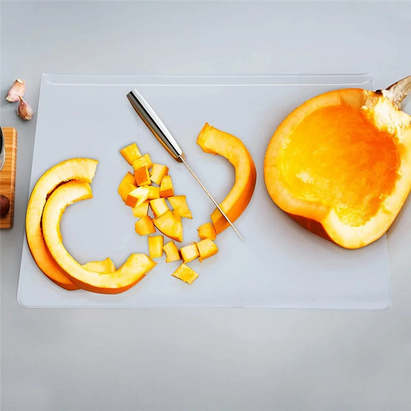 KB-Acrylic Cutting Boards Clear Cutting Board For Kitchen Countertop, Acrylic Anti-Slip Transparent Cutting Board With Lip Durab
KB-Acrylic Cutting Boards Clear Cutting Board For Kitchen Countertop, Acrylic Anti-Slip Transparent Cutting Board With Lip Durab
