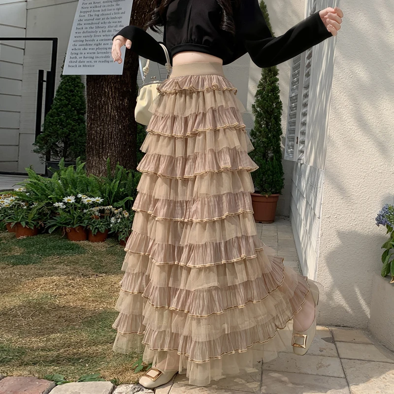 Длинная юбка-миди A-силуэта с расклешенным подолом и сложной вышивкой, высокая талия, полиэстер, Ciwalk
Длинная юбка-миди A-силуэта с расклешенным подолом и сложной вышивкой, высокая талия, полиэстер, Ciwalk