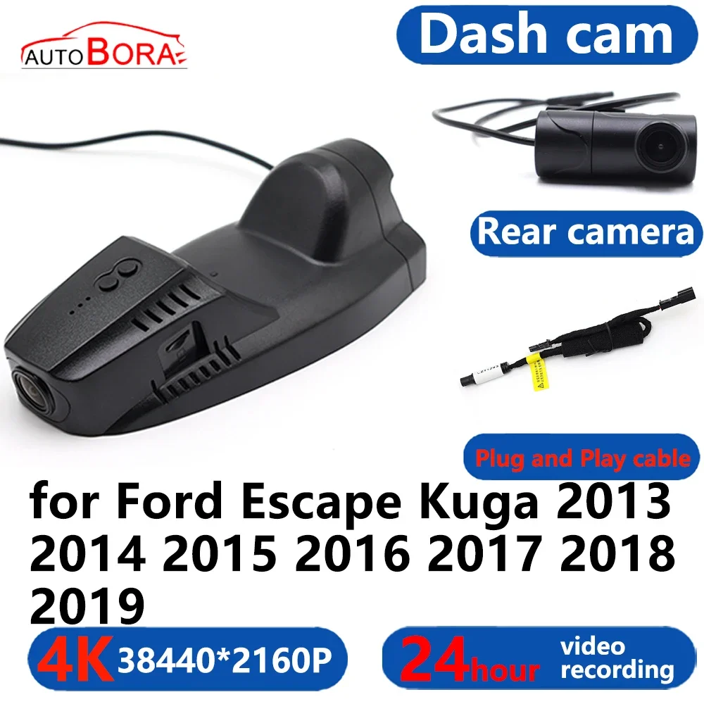 AutoBora 4K Wifi 3840*2160 Автомобильный видеорегистратор, видеорегистратор, 24-часовой видеомонитор для Ford Escape Kuga 2013 2014 2015 2016 2017 2018 2019
AutoBora 4K Wifi 3840*2160 Автомобильный видеорегистратор, видеорегистратор, 24-часовой видеомонитор для Ford Escape Kuga 2013 2014 2015 2016 2017 2018 2019