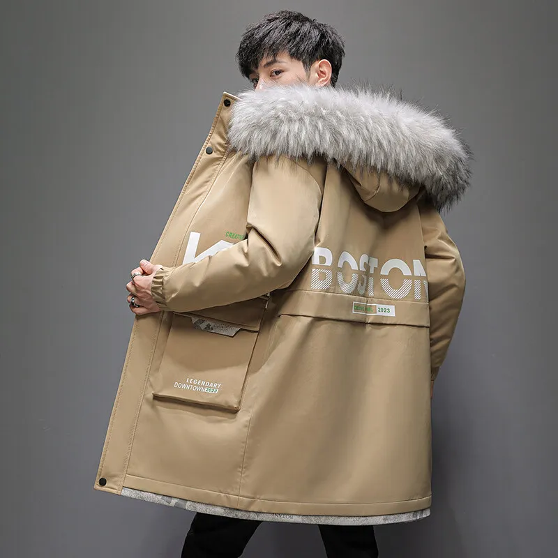 Fashion Men's Thicken Hooded Plush Jacket 2025 Autumn Winter Streetwear Mid-Length Warm Fleece Coat Windproof Top Parka Clothing
Fashion Men's Thicken Hooded Plush Jacket 2025 Autumn Winter Streetwear Mid-Length Warm Fleece Coat Windproof Top Parka Clothing