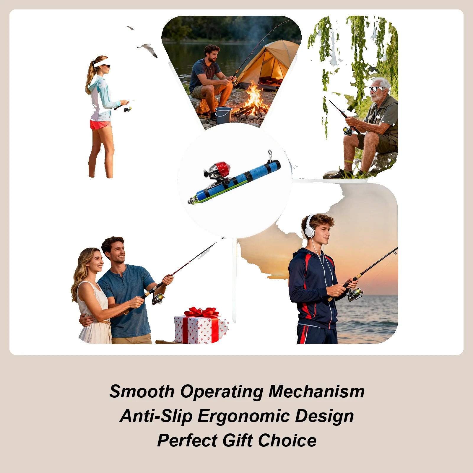 Компактная катапульта, удочка, удочка для рогатки, противоскользящий инструмент с автоматическим замком для энтузиастов, друзей, семьи, начинающих, на открытом воздухе
Компактная катапульта, удочка, удочка для рогатки, противоскользящий инструмент с автоматическим замком для энтузиастов, друзей, семьи, начинающих, на открытом воздухе