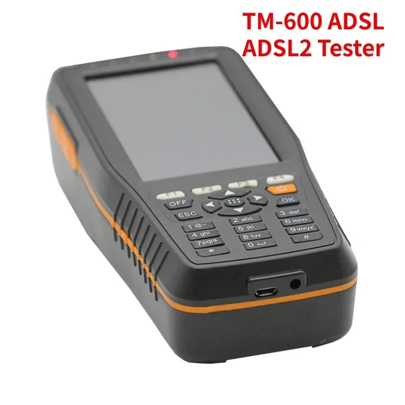 TM-600 ADSL ADSL2 Tester ADSL WAN & LAN Tester xDSL Line Test Equipment TM600 Tone Tracker TDR Cable Fault Locator optional
TM-600 ADSL ADSL2 Tester ADSL WAN & LAN Tester xDSL Line Test Equipment TM600 Tone Tracker TDR Cable Fault Locator optional