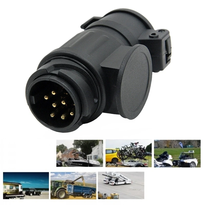 Trailer Adapter Plug 13-Pin To 7-Pin Towing Trailer Adapter Connector Trailer Adapter For Trailer RV Boat Car EU Plug
Trailer Adapter Plug 13-Pin To 7-Pin Towing Trailer Adapter Connector Trailer Adapter For Trailer RV Boat Car EU Plug