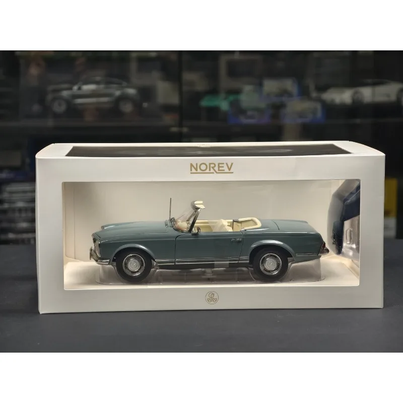 Масштабная модель автомобиля NOREV 1:18 Mercedes-Benz 230SL 1963 года, кабриолет, литой металл
Масштабная модель автомобиля NOREV 1:18 Mercedes-Benz 230SL 1963 года, кабриолет, литой металл
