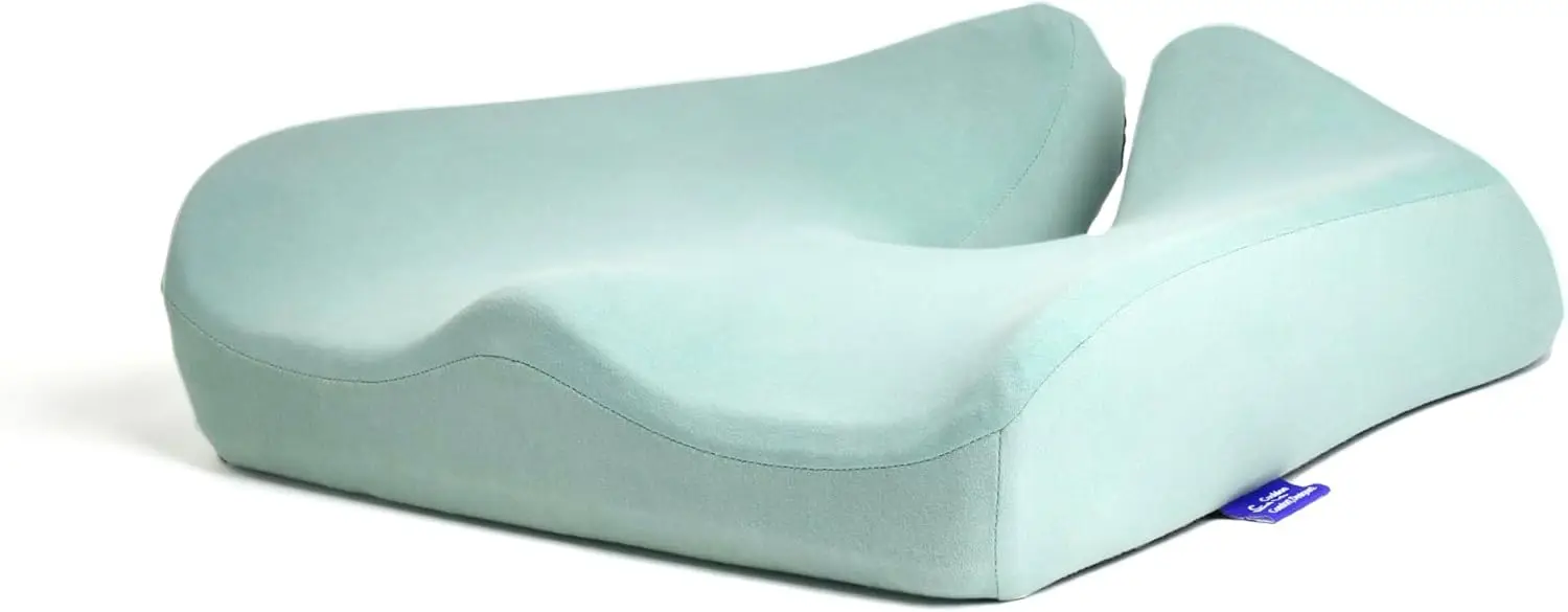 Patented Pressure Relief Seat Cushion For Long Sitting Hours On Office/Home Chair, Car, Wheelchair - Extra-Dense Memory Foam
Patented Pressure Relief Seat Cushion For Long Sitting Hours On Office/Home Chair, Car, Wheelchair - Extra-Dense Memory Foam