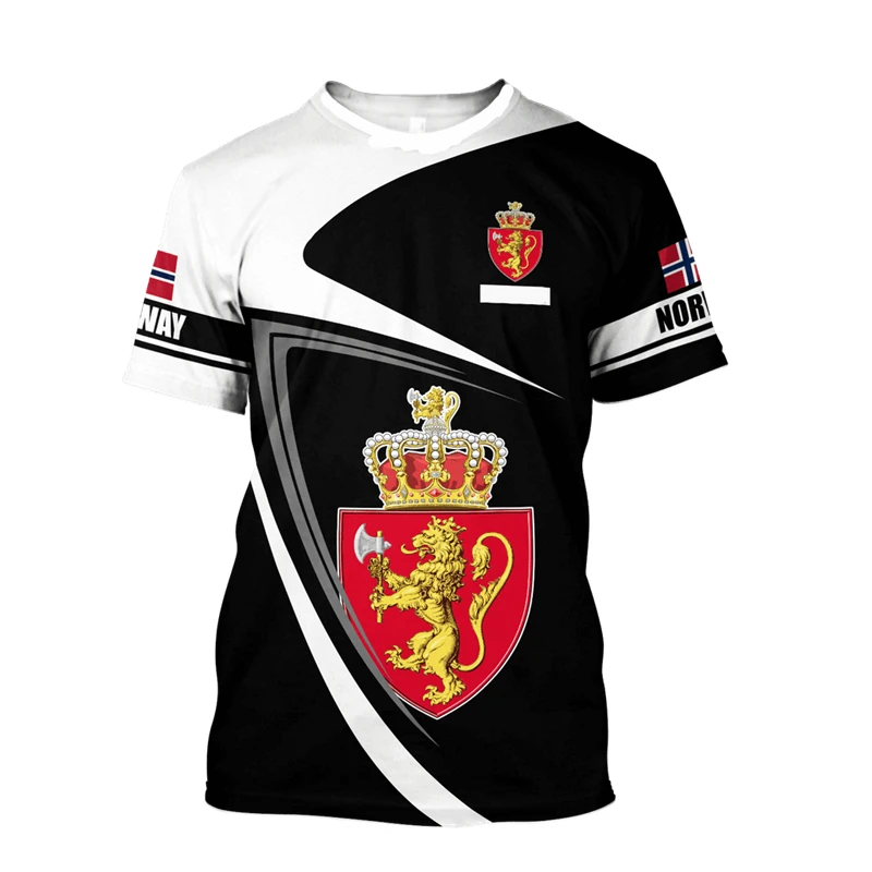 Norway Graphic Men's T Shirts For Men Clothing Oversized y2k Tees Unisex 3D Print Summer Casual Short Sleeve Tops Street Wear
Norway Graphic Men's T Shirts For Men Clothing Oversized y2k Tees Unisex 3D Print Summer Casual Short Sleeve Tops Street Wear