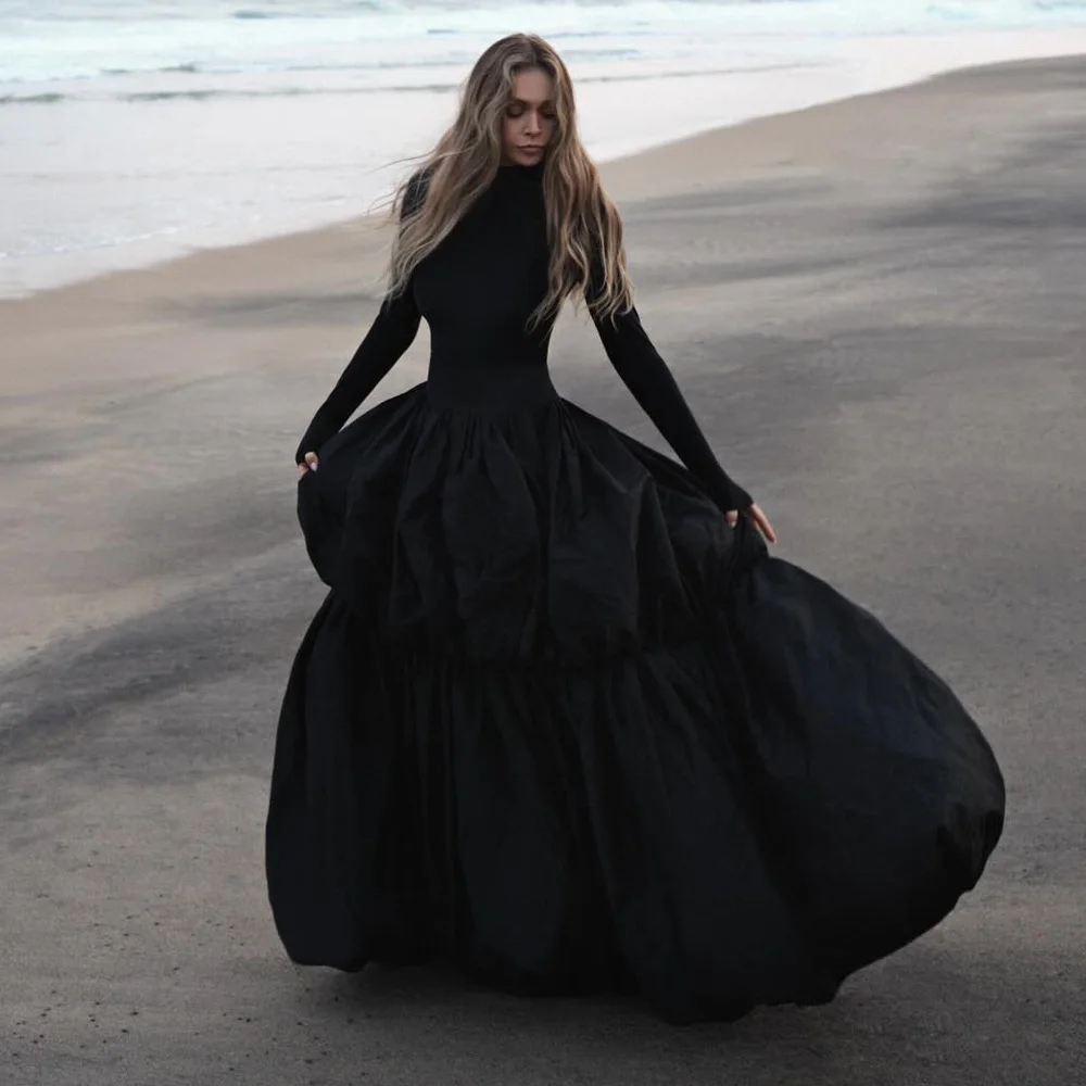 Dramatic High Waist Ruffled Skirt Tiered Puffy A-Line Long Skirt for Formal Party Wear Women Photoshoot Skirt Bubble Hem Custom
Dramatic High Waist Ruffled Skirt Tiered Puffy A-Line Long Skirt for Formal Party Wear Women Photoshoot Skirt Bubble Hem Custom