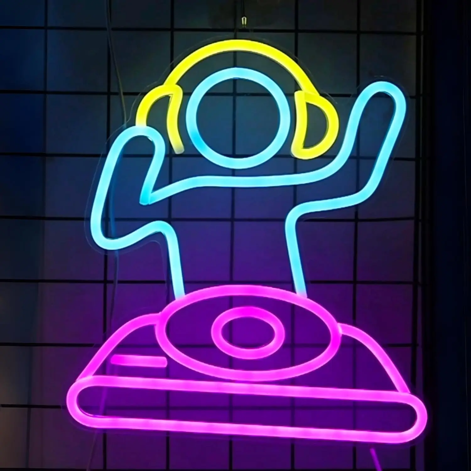 16in DJ Player Neon Sign LED Light Bar Music Wall Decor Gift Birthday Party Bedroom Kid Room Gaming Room Man Cave Dance Club Pub
16in DJ Player Neon Sign LED Light Bar Music Wall Decor Gift Birthday Party Bedroom Kid Room Gaming Room Man Cave Dance Club Pub