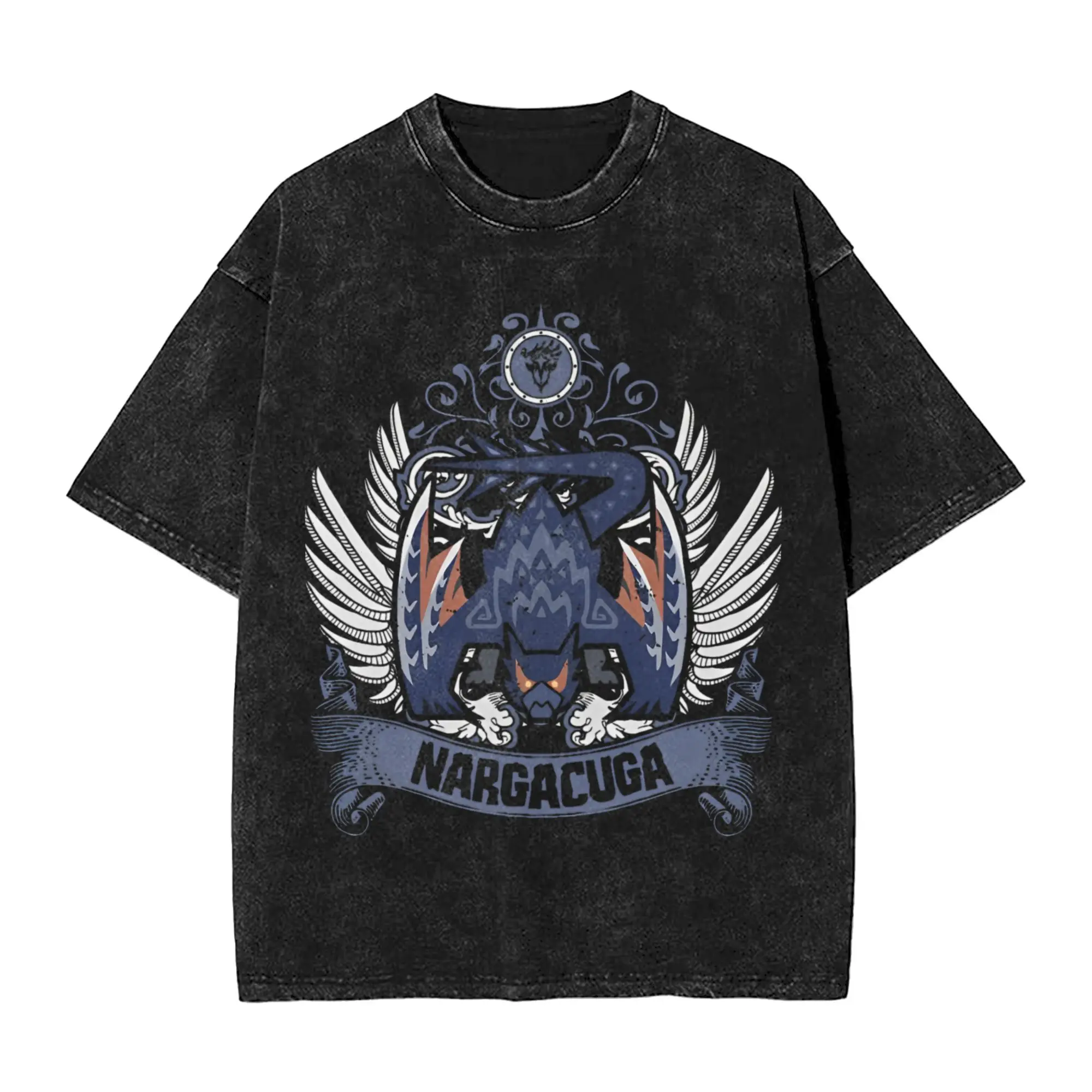 Nargacuga Limited Edition Monster Hunter T Shirt Men 100% Cotton Vintage T-Shirt Crew Neck Tee Shirt Short Sleeve Clothing
Nargacuga Limited Edition Monster Hunter T Shirt Men 100% Cotton Vintage T-Shirt Crew Neck Tee Shirt Short Sleeve Clothing