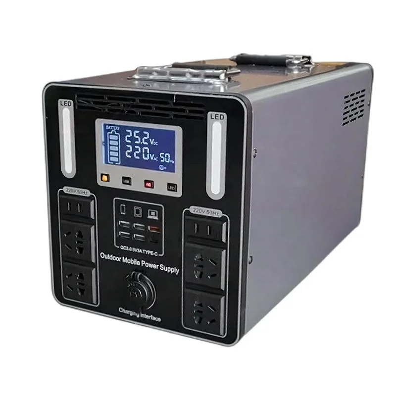 1000W 1200W AC/DC Outlets Backup LiFoPo4 Battery Home Energy Storage Power Supply Outdoor Portable Power Station
1000W 1200W AC/DC Outlets Backup LiFoPo4 Battery Home Energy Storage Power Supply Outdoor Portable Power Station