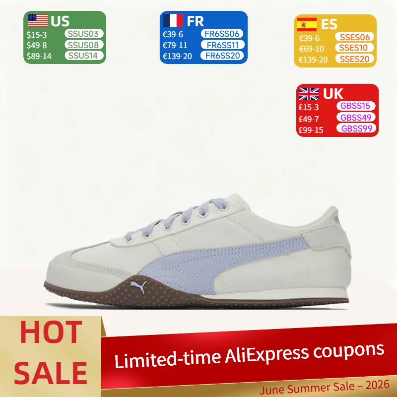 Puma Bella UT: Stylish,Versatile, Comfortable, and Lightweight Low-Top Casual Shoes for Men and Women – White and Blue 403492-03
Puma Bella UT: Stylish,Versatile, Comfortable, and Lightweight Low-Top Casual Shoes for Men and Women – White and Blue 403492-03