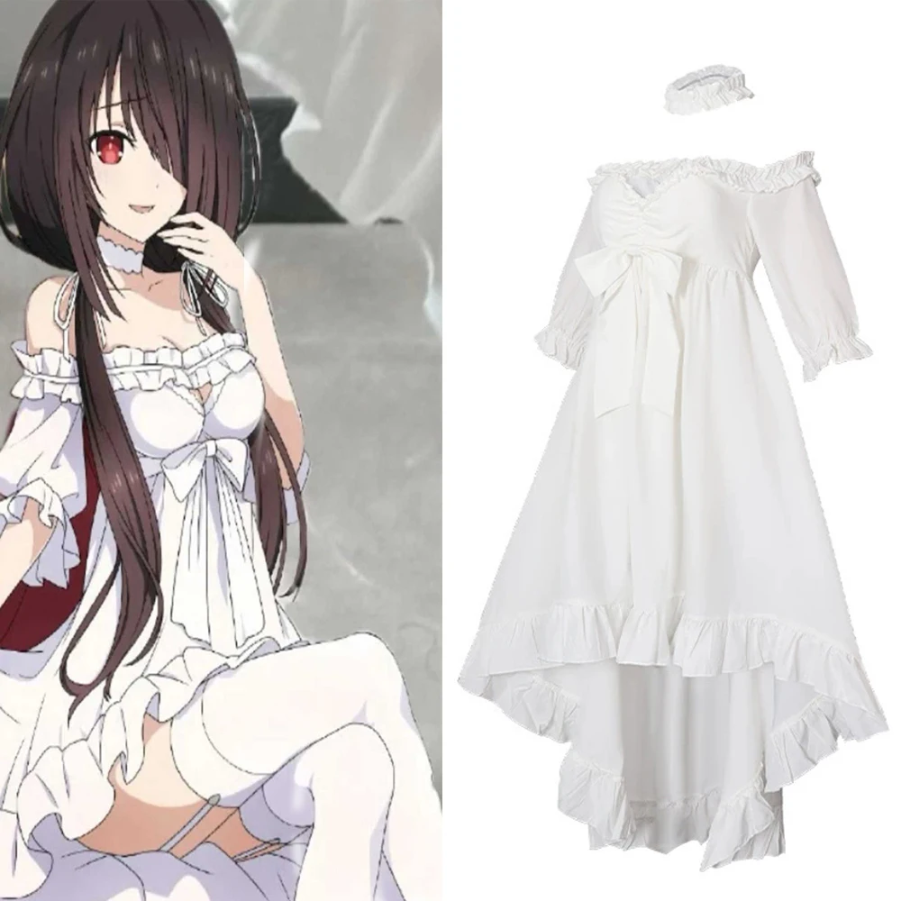 2025 Lolita Anime Tokisaki Kurumi Cosplay Costume Date A Live Uniform Dress Nightmare Halloween Role Play Stage Performance Wear
2025 Lolita Anime Tokisaki Kurumi Cosplay Costume Date A Live Uniform Dress Nightmare Halloween Role Play Stage Performance Wear