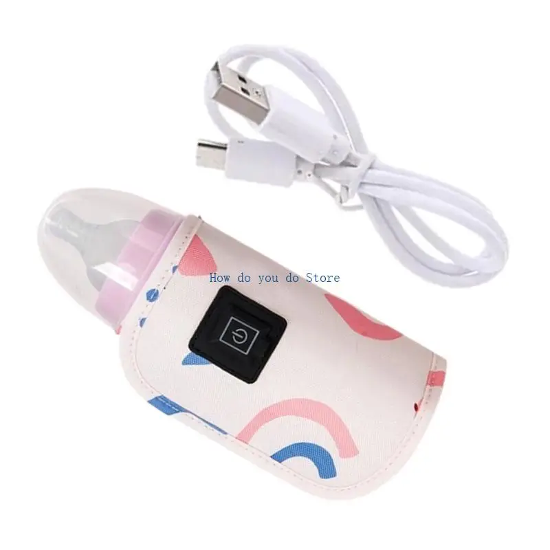 19QF Baby Bottle Heater Case USB Charging Heating Sleeve Milk Warmer 3-Gear Adjustable Insulated Breastmilk Heating Bag
19QF Baby Bottle Heater Case USB Charging Heating Sleeve Milk Warmer 3-Gear Adjustable Insulated Breastmilk Heating Bag