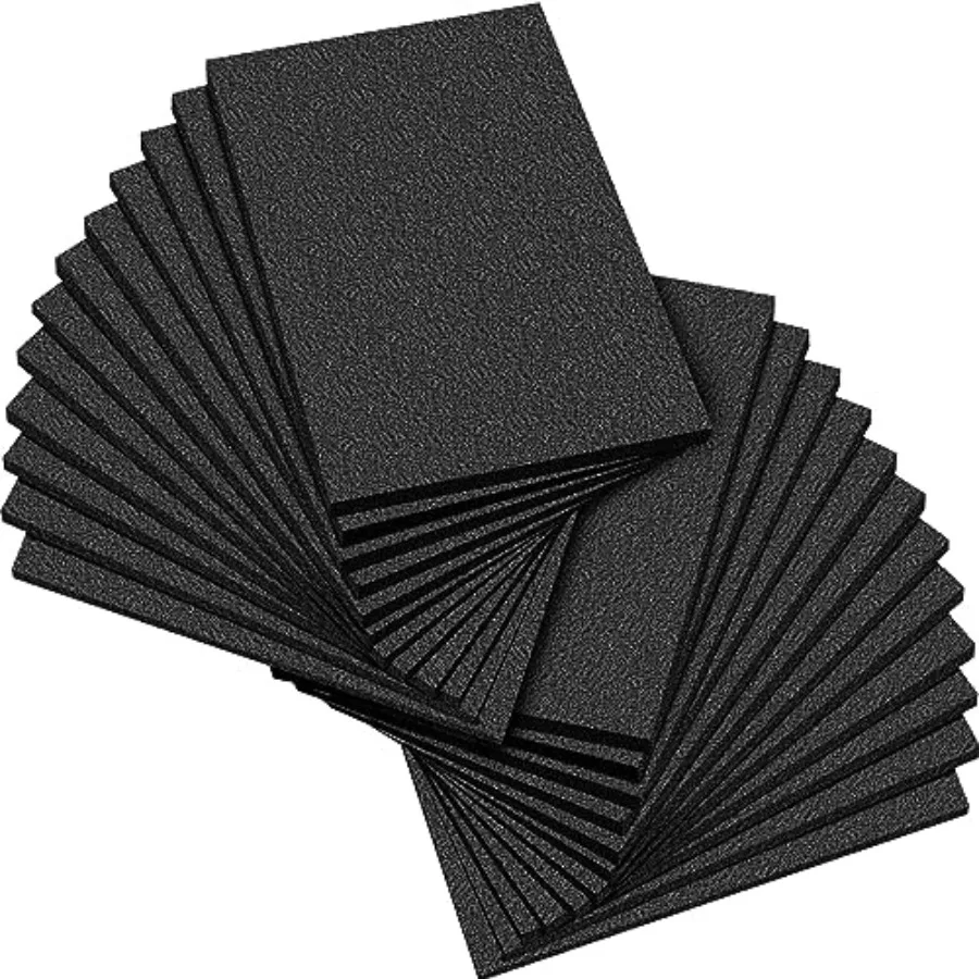 Pcs " " " Polyethylene Foam Sheet Thick Black Packing Foam Padding Customizable PE Board Cushion Inserts for Cases Craft Shippi
Pcs " " " Polyethylene Foam Sheet Thick Black Packing Foam Padding Customizable PE Board Cushion Inserts for Cases Craft Shippi
