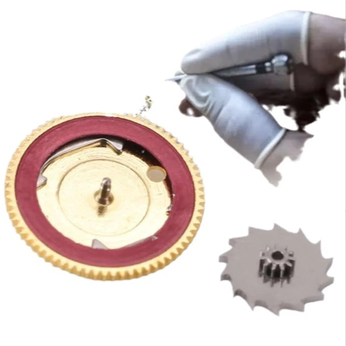 A002 Movement Reversing Wheel Part Kit Gear Watch Accessories for 3235-540 Reversing Wheel Gear Watch Gear Wheel Replacement
A002 Movement Reversing Wheel Part Kit Gear Watch Accessories for 3235-540 Reversing Wheel Gear Watch Gear Wheel Replacement