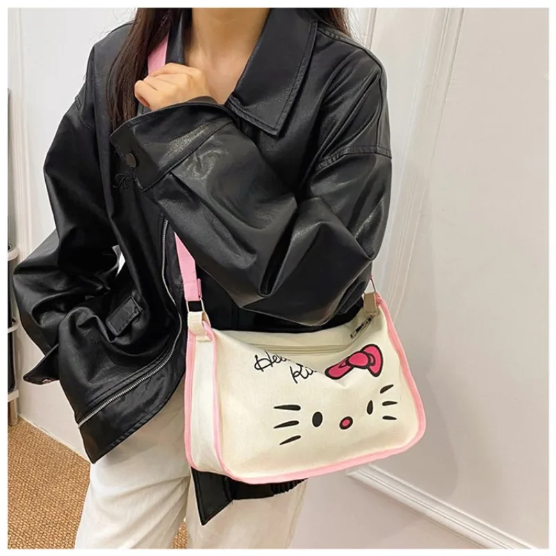 (Authorized) Sanrio 1PC Hello Kitty Women's Fashion Tote Bag, Outdoor Travel Large Capacity Lightweight Shoulder Bag
(Authorized) Sanrio 1PC Hello Kitty Women's Fashion Tote Bag, Outdoor Travel Large Capacity Lightweight Shoulder Bag