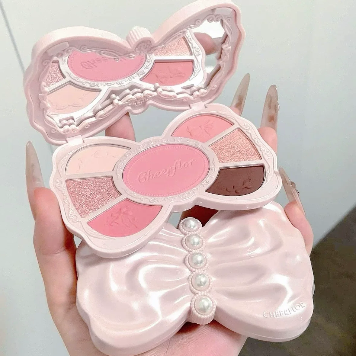 Cheerflor Bow Eyeshadow Palette Daily Light Makeup Earth Tones Angel Apocalypse Comprehensive Palette
Cheerflor Bow Eyeshadow Palette Daily Light Makeup Earth Tones Angel Apocalypse Comprehensive Palette