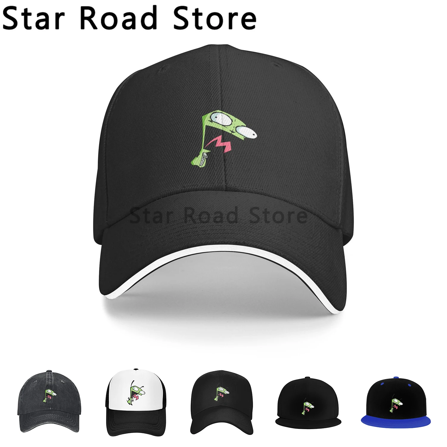 Cartoon Invader Zim Gir Anime Baseball Caps Outdoor Men Women Hats Sun Cap Unisex Outdoor Summer Caps Hat
Cartoon Invader Zim Gir Anime Baseball Caps Outdoor Men Women Hats Sun Cap Unisex Outdoor Summer Caps Hat