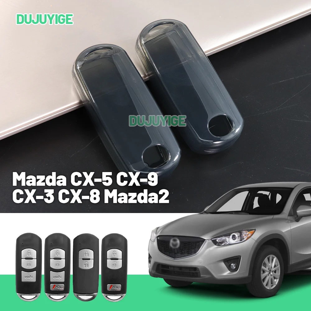 Clear TPU Car Key Case For Mazda CX-5 CX-9 CX-3 CX-8 Mazda2 Demio Mazda 3 Key Fob Cover Protector Shell Auto Accessories
Clear TPU Car Key Case For Mazda CX-5 CX-9 CX-3 CX-8 Mazda2 Demio Mazda 3 Key Fob Cover Protector Shell Auto Accessories