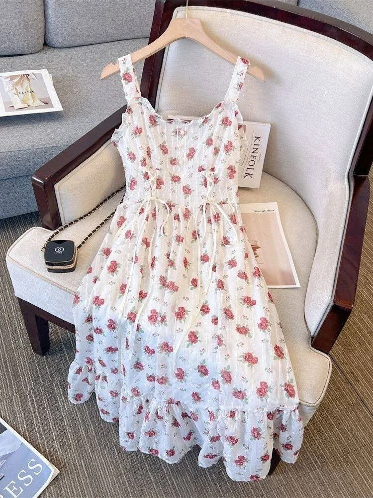 plus Size Floral Print Strap Dress Set Women's Summer Sun Protection Cardigan Two-Piece Set Casual Loose Fit V-Neck Long Sleeve
plus Size Floral Print Strap Dress Set Women's Summer Sun Protection Cardigan Two-Piece Set Casual Loose Fit V-Neck Long Sleeve