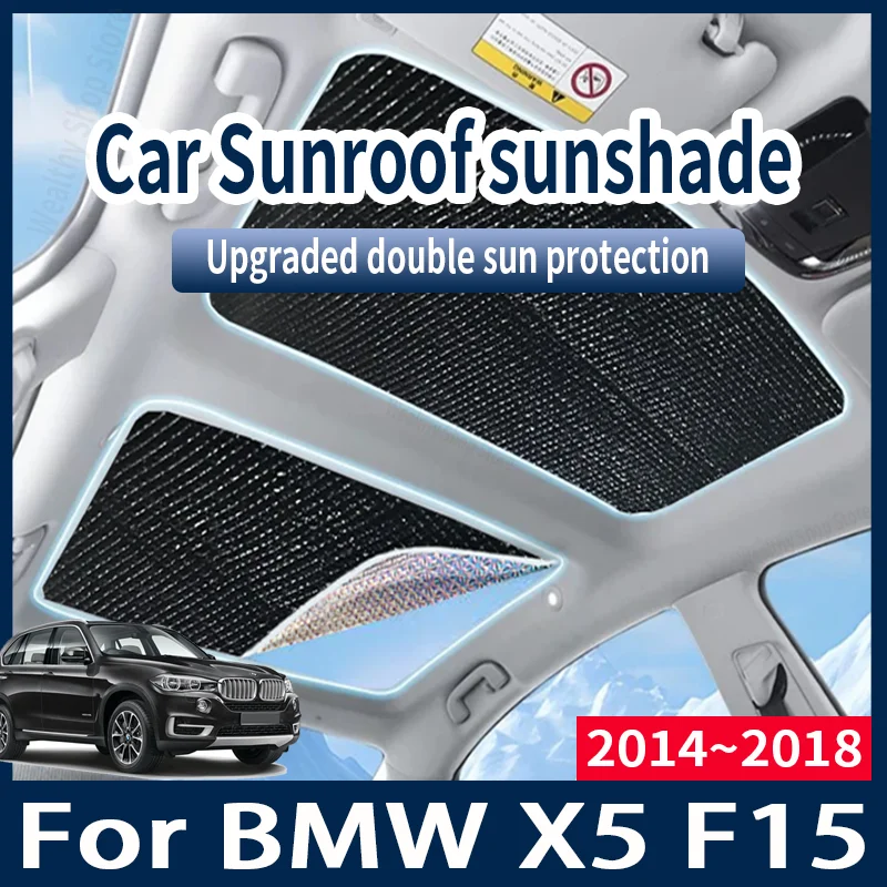 Для BMW X5 F15 2014 ~ 2018 2015 2016 2017 Автомобильные солнцезащитные козырьки на крыше, солнцезащитный козырек, защита от УФ-лучей, теплоизолирующие аксессуары
Для BMW X5 F15 2014 ~ 2018 2015 2016 2017 Автомобильные солнцезащитные козырьки на крыше, солнцезащитный козырек, защита от УФ-лучей, теплоизолирующие аксессуары
