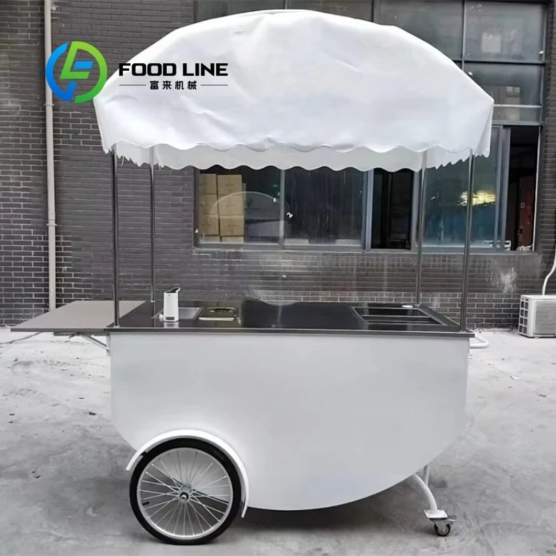 Индивидуальная мобильная ручная тележка для жемчужного чая с молоком, фаст-фуда, коммерческого торгового торгу на открытом воздухе с тентом, продажа закусок
Индивидуальная мобильная ручная тележка для жемчужного чая с молоком, фаст-фуда, коммерческого торгового торгу на открытом воздухе с тентом, продажа закусок