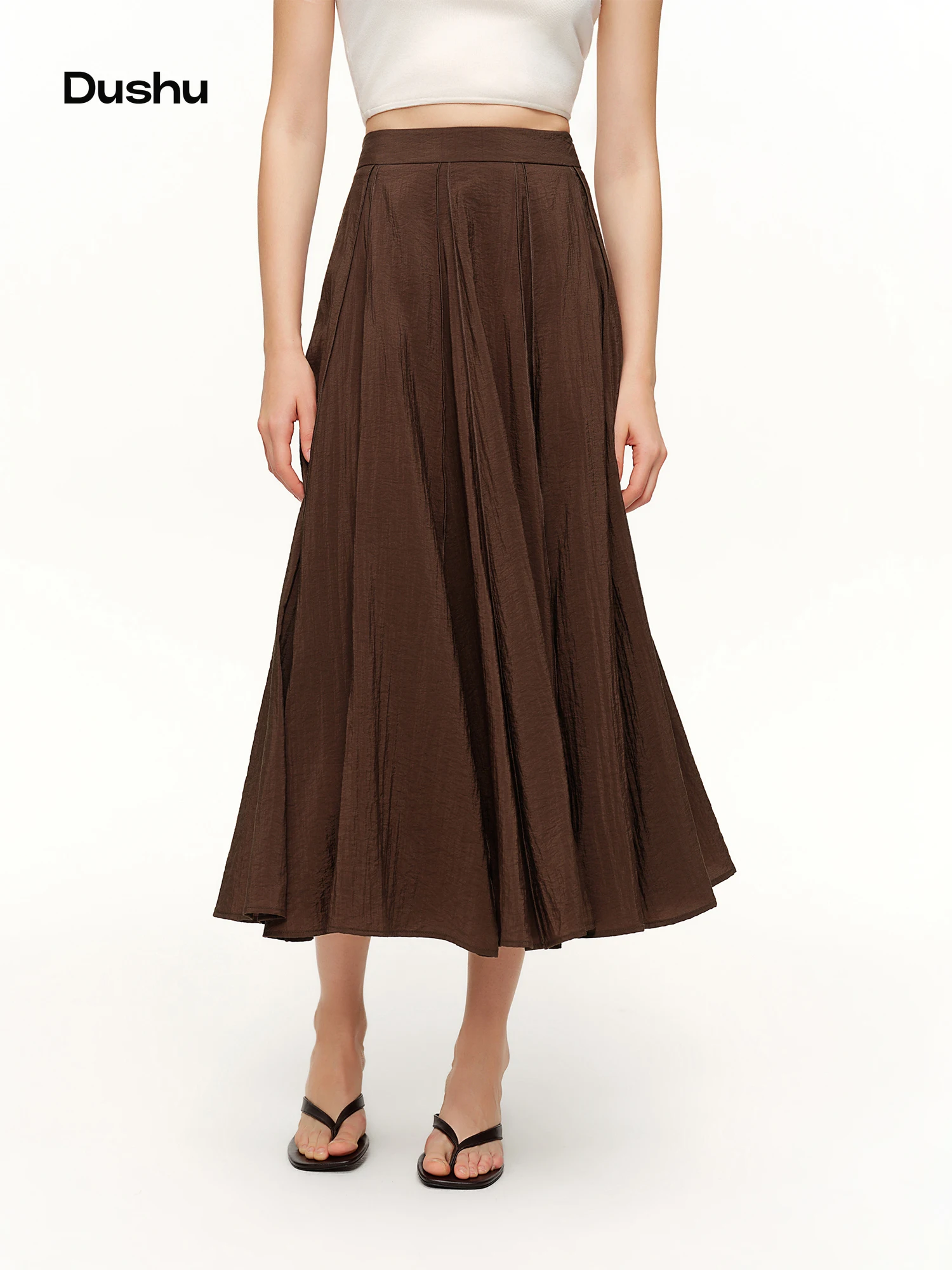 DUSHU Women's 3D Tailored Patchwork Bateau Skirt Spring 2026 New Arrival Fashionable and Versatile Skirts for Every Occasion
DUSHU Women's 3D Tailored Patchwork Bateau Skirt Spring 2026 New Arrival Fashionable and Versatile Skirts for Every Occasion