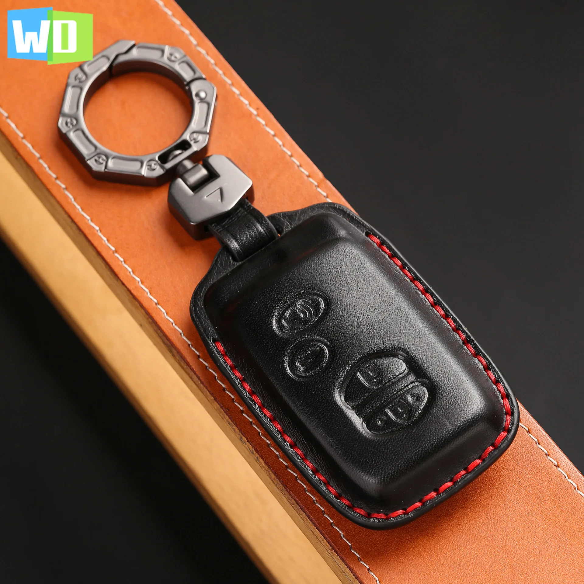 Luxury 4 Button Smart Key Cover Fob Leather Case Car Keyring Holder Shell For Toyota Land Cruiser Prado 150 Camry Prius Crown
Luxury 4 Button Smart Key Cover Fob Leather Case Car Keyring Holder Shell For Toyota Land Cruiser Prado 150 Camry Prius Crown