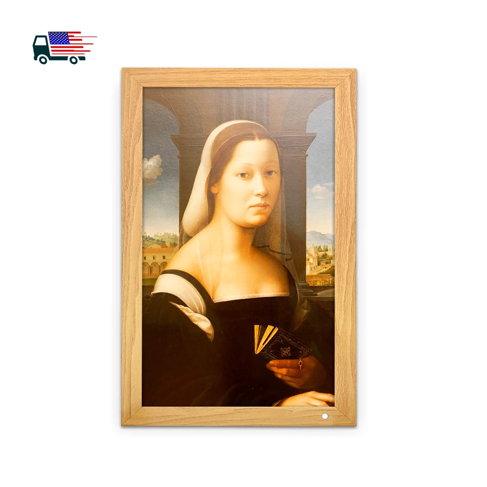 In Stock Digital Art Screen Smart Picture 21.5 Inch Display Large Wifi Digital Photo Frame Gallery NFT Art Video Art exhibitions
In Stock Digital Art Screen Smart Picture 21.5 Inch Display Large Wifi Digital Photo Frame Gallery NFT Art Video Art exhibitions