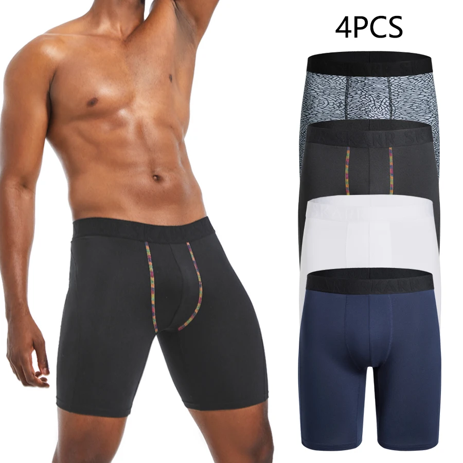 4pcs long Men's underpants sexy boxers mens panties polyester underwear for men boxer brand sports shorts
4pcs long Men's underpants sexy boxers mens panties polyester underwear for men boxer brand sports shorts