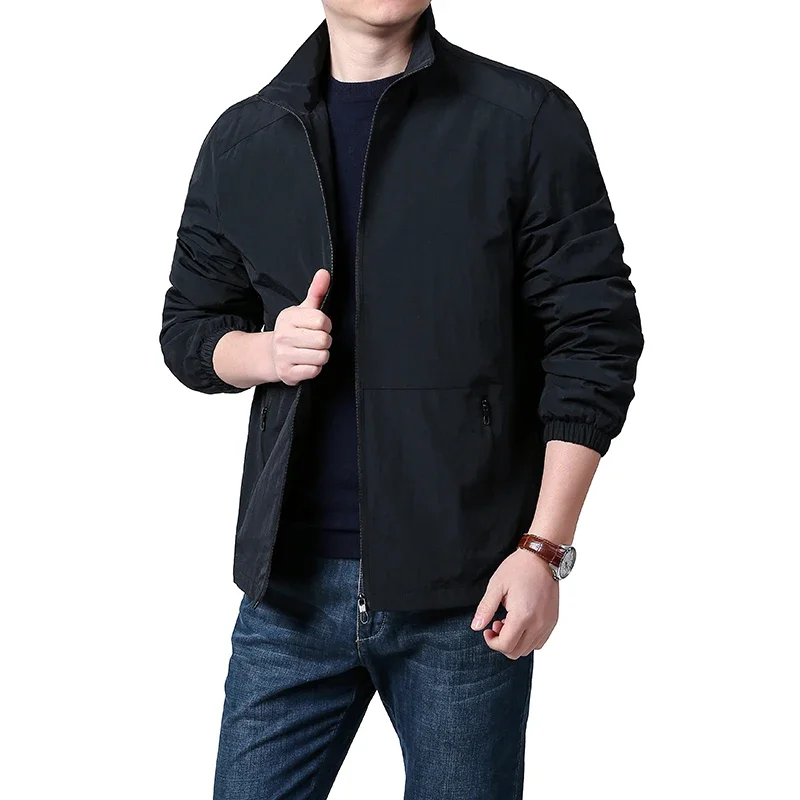 Casual Men's Outerwear New Male Slim Fit Jackets Men Business Outerwear Solid Mens Coat Bomber Jacket Male Thin Jackets Coats
Casual Men's Outerwear New Male Slim Fit Jackets Men Business Outerwear Solid Mens Coat Bomber Jacket Male Thin Jackets Coats