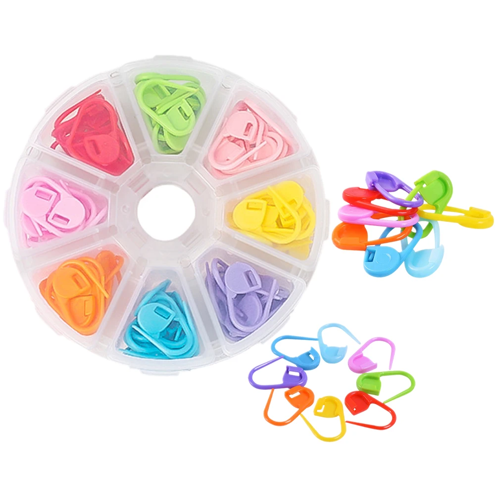 80pcs Stitch Holders Anti-relieving Plastic Crochet Knitting Ring Markers Large Size DIY Projects Weaving Clothes Stretch Band
80pcs Stitch Holders Anti-relieving Plastic Crochet Knitting Ring Markers Large Size DIY Projects Weaving Clothes Stretch Band