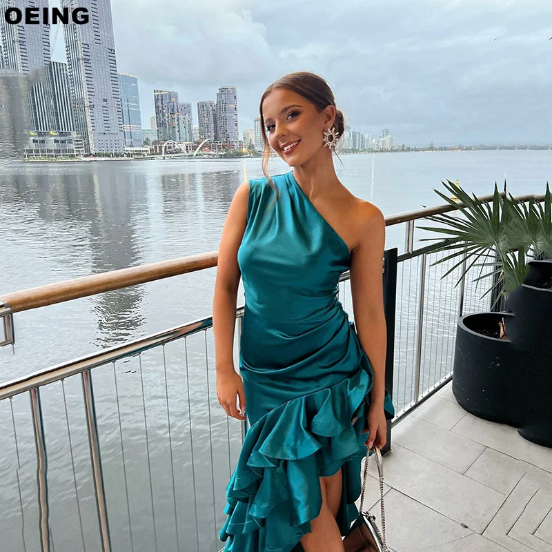 OEING Jade Mermaid Prom Dress Elegant One-Shoulder High Slit Ruffles Evening Dresses Special Occasion Gowns Vestidos De Fiesta
OEING Jade Mermaid Prom Dress Elegant One-Shoulder High Slit Ruffles Evening Dresses Special Occasion Gowns Vestidos De Fiesta