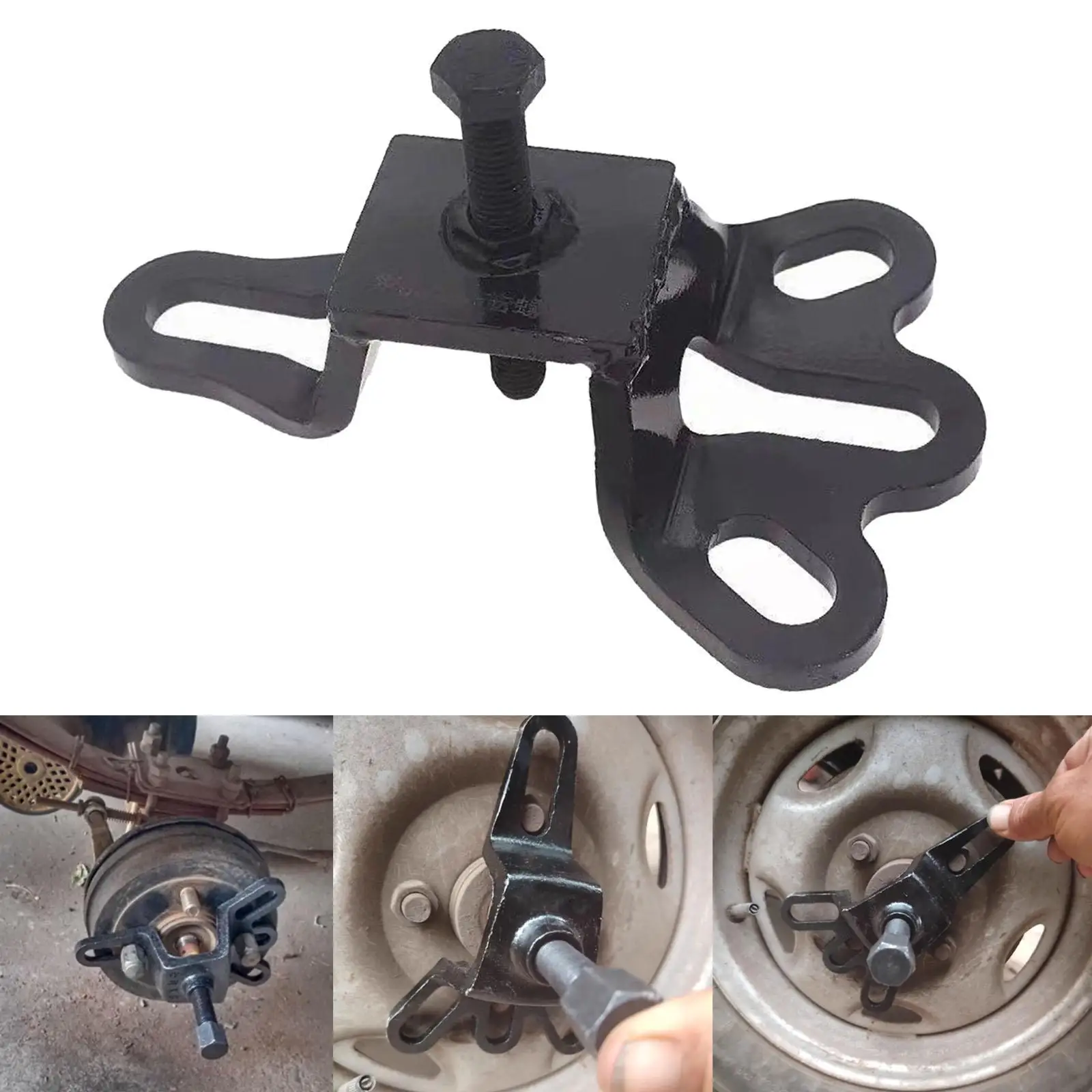 Generic Brake Drum Removal Tool Brake Drum Puller Repair Tool Universal Portable Wheel Drive Versatile Brake Drum Extractor
Generic Brake Drum Removal Tool Brake Drum Puller Repair Tool Universal Portable Wheel Drive Versatile Brake Drum Extractor